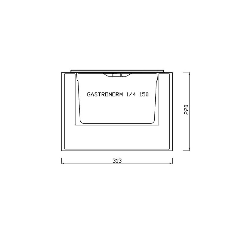Comprar Vitrina para ingredientes Varias opciones ING y PZ Vitrinas Gómez en Pepebar