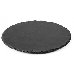 Bandeja redonda pizarra ø 30 5 mm. grosor Lacor 61072 - Catálogo Platos y bandejas de pizarra