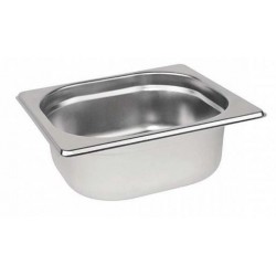Cubeta profundidad 150 mm inox gastronorm 1/6 Vogue K992 - Pepebar Cubeta profundidad 150 mm inox gastronorm 1/6 Vogue K992