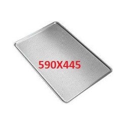 Bandeja cónica alum.perforada 590x445 Bengolea 590X445 - Catálogo Bandejas panadería