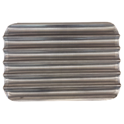 Bandeja acanalada aluminio magnesio 6 canales perforada 60x40 Bengolea BEALMAGP660X402F(1) - Catálogo Bandejas panadería