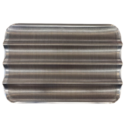 Bandeja acanaladas alum. con marco 4 canales 60x40 pack 4 u. Bengolea BE33P4L3959 - Catálogo Bandejas panadería