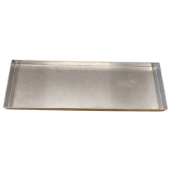 Bandeja canto recto aluminio 60x20 profundidad 3 cm Bengolea BE60X203 - Catálogo Bandejas panadería