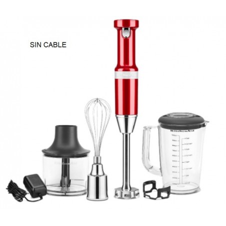 Comprar Batidora inalámbrica rojo manzana Artisan KitchenAid 5KHBBV83ECA en Pepebar