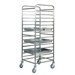 Carro para cubetas GN Fimar CA1476 - Catálogo Carro bandejero