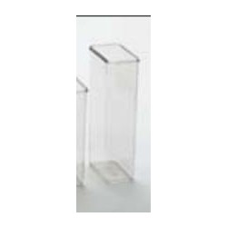 Recipiente transparente de plástico 1650 ml Hovicon GKC-1650-RH - Catálogo Dispensadores y dosificadores de salsa
