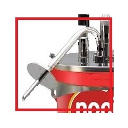 Caño salida Ø 12mm inclinado inyec y boca de Ø 8 mm Hovicon SP21 - Catálogo Dispensadores y dosificadores de salsa