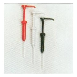 Bomba plástico adaptable rojo standard 30 cc/ml Hovicon CON-STV-W-30 ROJO - Catálogo Dispensadores y dosificadores de salsa