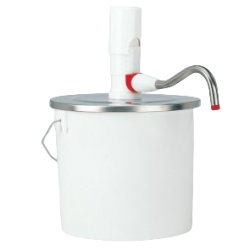 Tapa dosificadora inox con bomba star color Hovicon EBK-A-3 - Catálogo Dosificadores completos de plástico