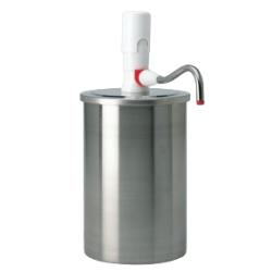 Dosificador recipiente inox star color 4 litros Hovicon CRS-EBK-A-4