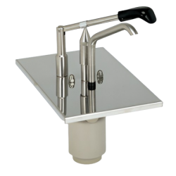 Tapa dosificador inox calor para gastronorm gn 1/6 Hovicon EDU-SRW-1/6 - Catálogo Dispensadores y dosificadores de salsa