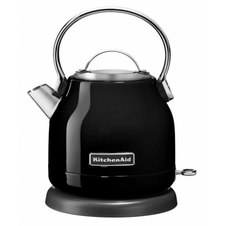 Comprar Hervidor negro retro Classic 1,25 litros KitchenAid 5KEK1222 en Pepebar