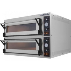 Horno piedra para pizza 8 ban. ref. 60x40 12 pizza Ø 40 Resto italia 7020521066 - Pepebar Horno piedra para pizza 8 ban. ref. 60x40 12 pizza Ø 40 Resto italia 7020521066 - Catálogo Horno para pizza