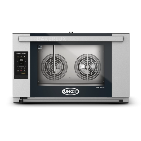 Comprar Horno con bomba Touch 4 bandejas 60x40 shop.pro ap abatible Unox XEFT-04EU-ETDP en Pepebar