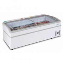 Congelador industrial puerta curva expositora EHC1500DEHC - Pepebar Congelador industrial puerta curva expositora EHC1500DEHC - Catálogo Congelador horizontal industrial