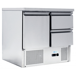 Mesa refrigerada GN 1/1 estático con 2 cajones y 1 puerta Fimar G-S9012D-FC