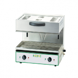Grill salamandra de altura ajustable trifásica ancho 800 mm Easyline EMH800S - Pepebar Grill salamandra de altura ajustable trifásica ancho 800 mm Easyline EMH800S - Catálogo Salamandra cocina profesional