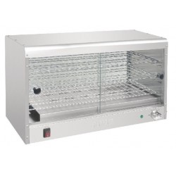 Vitrina expositora caliente 75 cm ancho Buffalo DC859