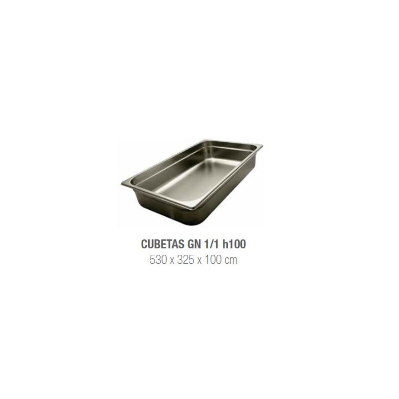 Comprar Vitrina refrigerada de comidas para llevar Cubetas GN acero inoxidable FCL Varias medidas Grupo remoto Vitrinas Gómez en Pepebar