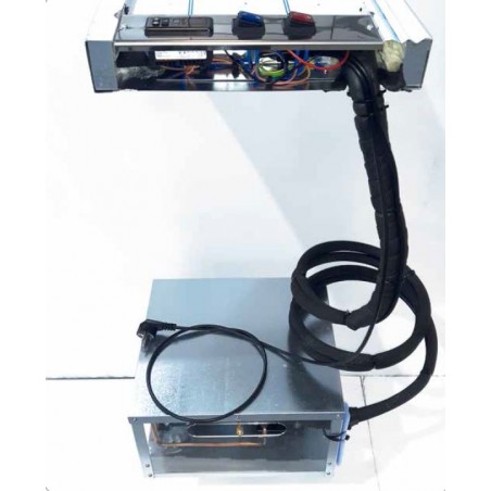 Comprar Vitrina refrigerada de comidas para llevar Cubetas GN acero inoxidable FCL Varias medidas Grupo remoto Vitrinas Gómez en Pepebar