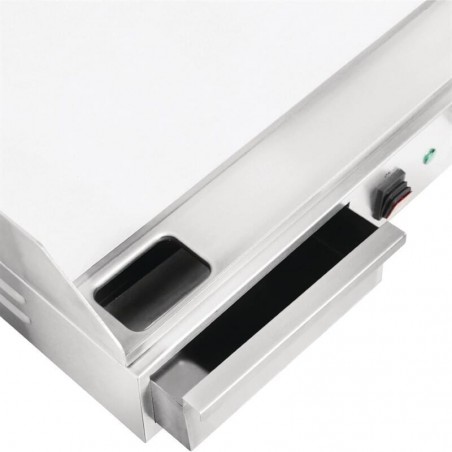 Comprar Plancha eléctrica área cocción 2099 w. 74x33 cm. Buffalo DB167 en Pepebar