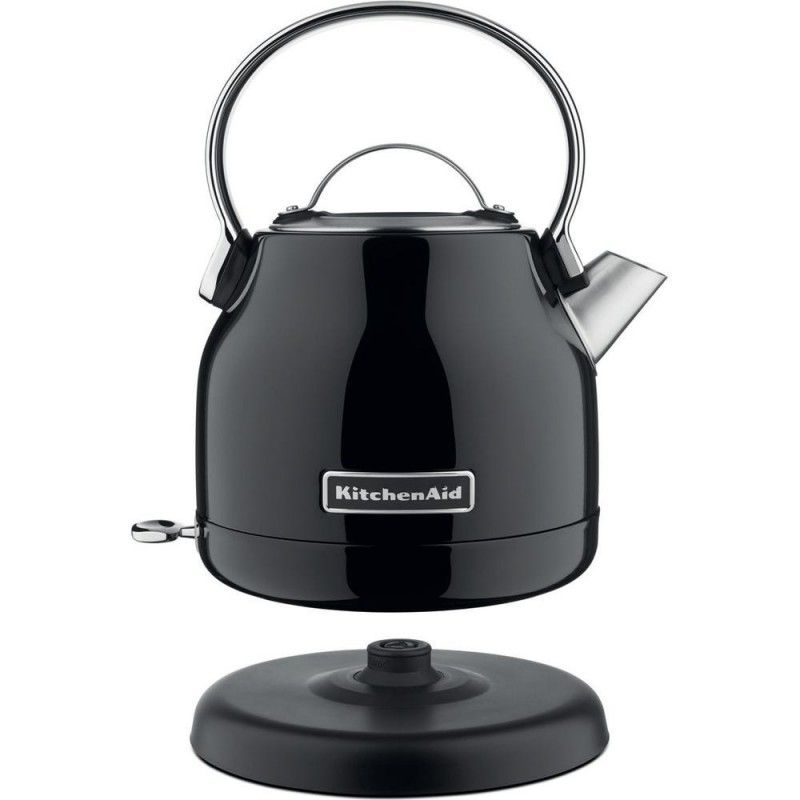 Comprar Hervidor negro retro Classic 1,25 litros KitchenAid 5KEK1222 en Pepebar