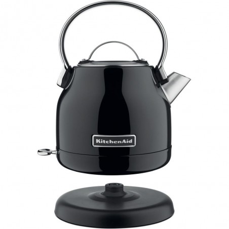 Comprar Hervidor negro retro Classic 1,25 litros KitchenAid 5KEK1222 en Pepebar