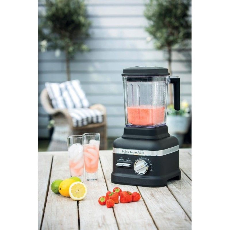 Comprar Batidora de vaso Power Plus acero negro 1,75 litros Artisan KitchenAid 5KSB8270EBK en Pepebar