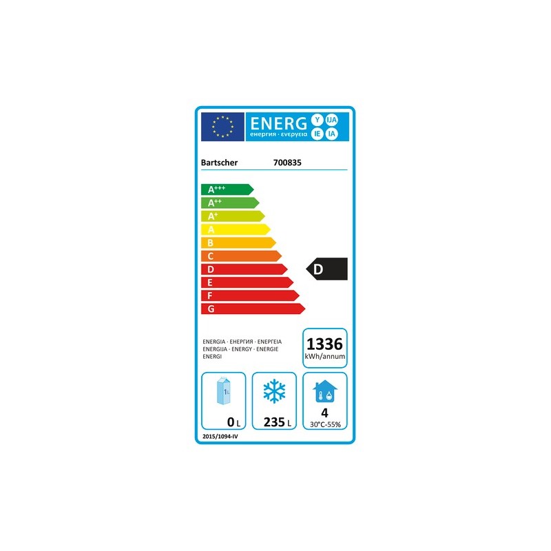 Comprar Congelador de panadería 443 Bartscher 700835 en Pepebar