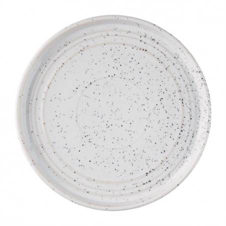 Plato plano white speckle Olympia FD902 Comprar Plato plano white speckle Olympia FD902 en Pepebar