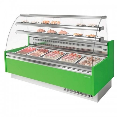 Comprar Vitrina pastelera refrigerada 187cm Infrico VGL18C en Pepebar