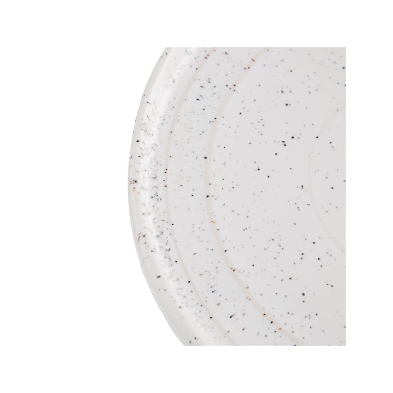 Plato plano white speckle Olympia FD902 Comprar Plato plano white speckle Olympia FD902 en Pepebar