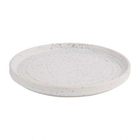 Plato plano white speckle Olympia FD902 Comprar Plato plano white speckle Olympia FD902 en Pepebar