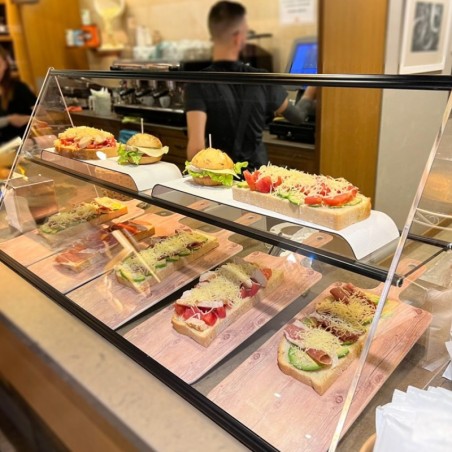 Comprar Vitrina neutra para pinchos estante TRI-E Varias medidas y colores VG en Pepebar