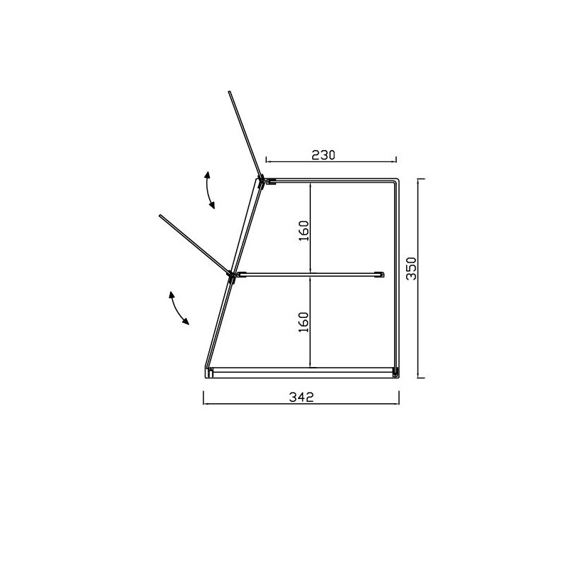 Comprar Vitrina metacrilato neutra Varias opciones Vitrinas Gómez HD en Pepebar