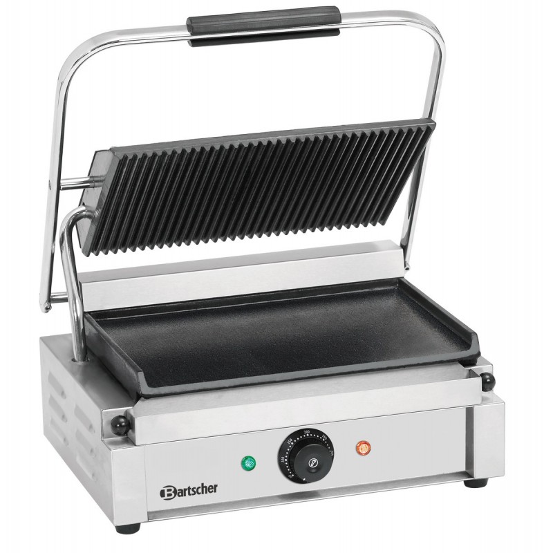 Parrilla contacto "Panini" 1GR Bartscher A150676 Comprar Parrilla contacto "Panini" 1GR Bartscher A150676 en Pepebar
