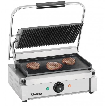 Parrilla contacto "Panini" 1GR Bartscher A150676 Comprar Parrilla contacto "Panini" 1GR Bartscher A150676 en Pepebar
