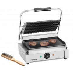 Parrilla contacto "Panini" 1GR Bartscher A150676 - Pepebar Parrilla contacto "Panini" 1GR Bartscher A150676 - Catálogo Plancha sandwichera de contacto