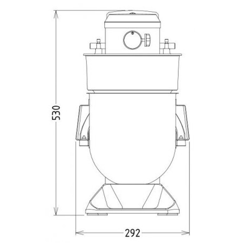 Comprar Amasadora planetaria de sobremesa Dito Sama BE. Varias capacidades en Pepebar