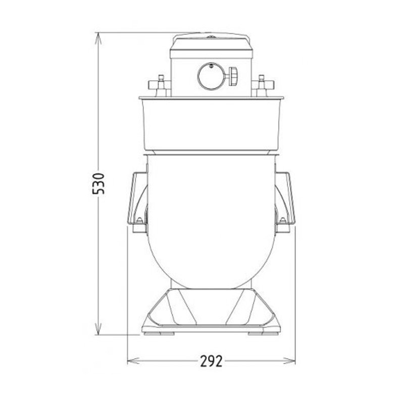 Comprar Amasadora planetaria de sobremesa Dito Sama BE. Varias capacidades en Pepebar
