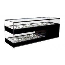 Vitrina refrigerada grupo incorporado 2 alturas Varias opciones DB-Fi Vitrinas Gómez - Pepebar Vitrina refrigerada grupo incorporado 2 alturas Varias opciones DB-Fi Vitrinas Gómez - Catálogo Vitrinas refrigeradas