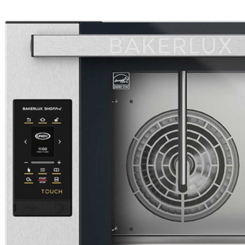 Comprar Horno con bomba Touch 4 bandejas 60x40 shop.pro ap abatible Unox XEFT-04EU-ETDP en Pepebar