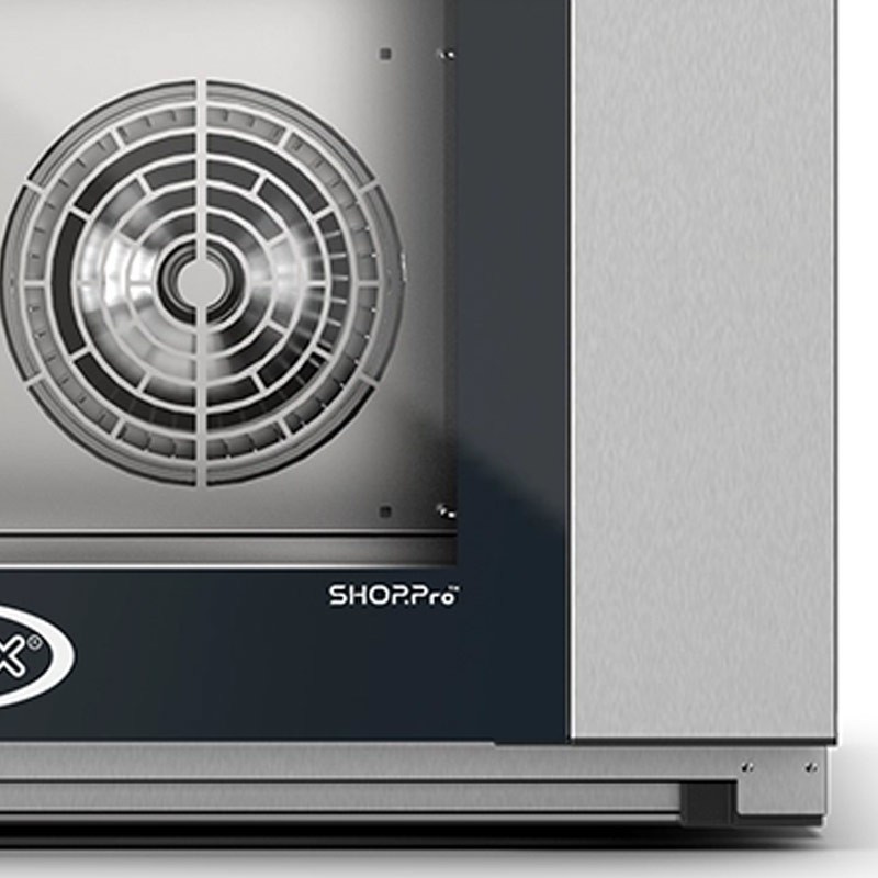 Comprar Horno con bomba Touch 4 bandejas 60x40 shop.pro ap abatible Unox XEFT-04EU-ETDP en Pepebar