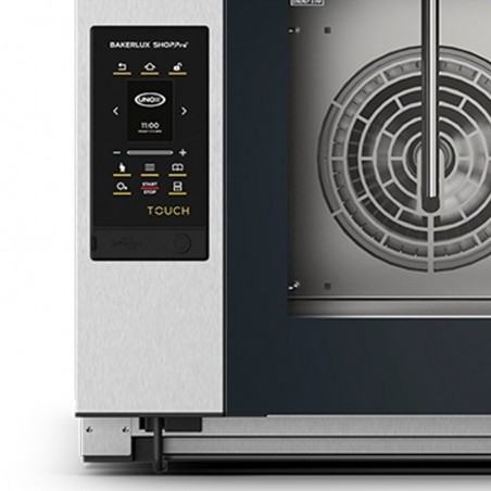 Comprar Horno con bomba Touch 4 bandejas 60x40 shop.pro ap abatible Unox XEFT-04EU-ETDP en Pepebar