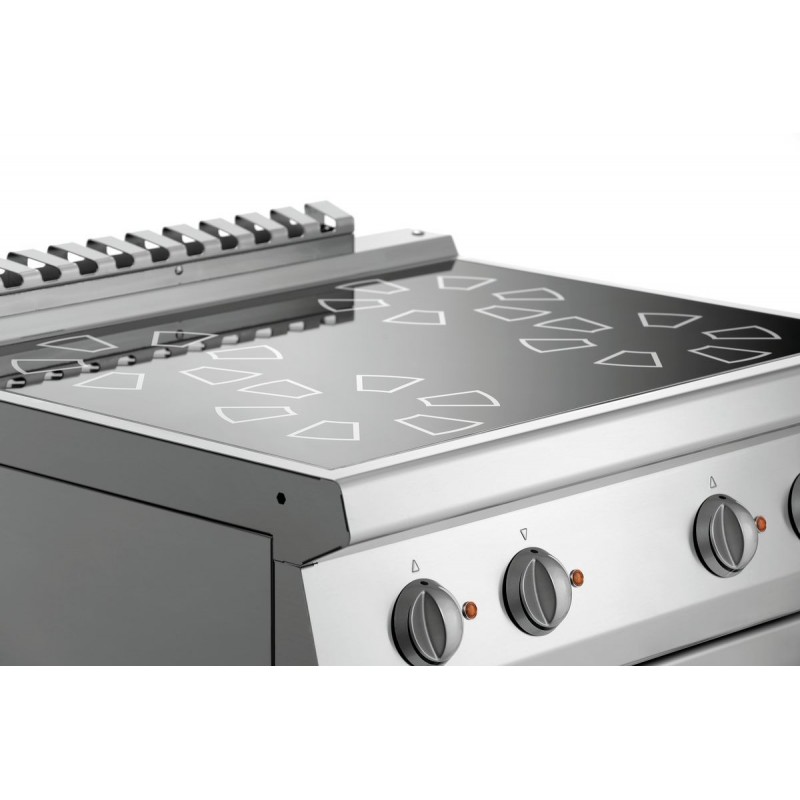 Comprar Cocina eléctrica industrial 4 fuegos y horno Gn1-1 Bartscher 287431 en Pepebar