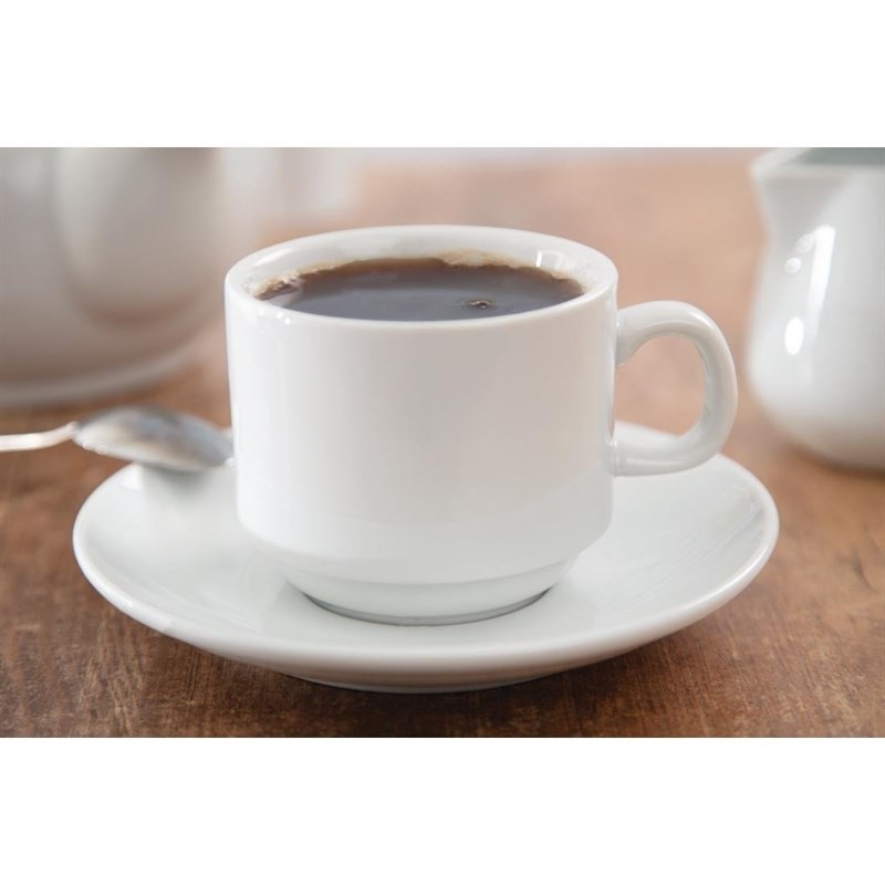 Comprar Plato blanco CB468 para taza de café cb467 en Pepebar