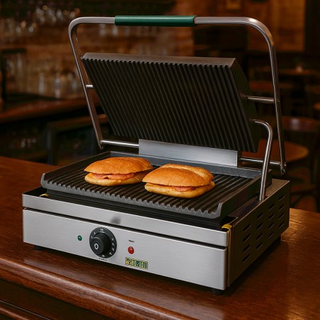 Comprar Grill hierro fundido superficie acanalada EasyLine Fimar EG02 en Pepebar