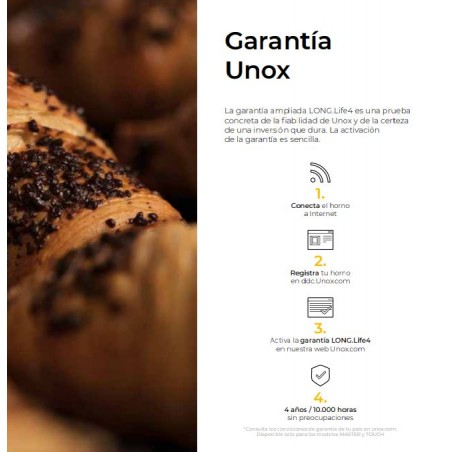 Comprar Horno Industrial Bakerlux Shop Pro Elena Led 600x400 mm Unox XEFR-03EU-ELDV en Pepebar
