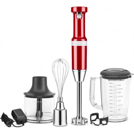Comprar Batidora inalámbrica rojo manzana Artisan KitchenAid 5KHBBV83ECA en Pepebar