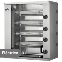 Asador de pollos eléctrico 12 pollos 4 espadas MN4E - Pepebar Asador de pollos eléctrico 12 pollos 4 espadas MN4E - Catálogo Asador de pollos 4 espadas